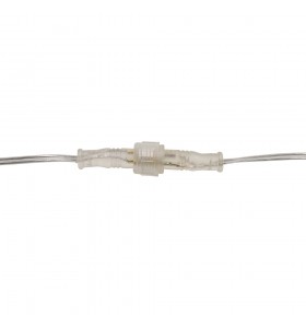 High tenacity usb 5v to 12v M12 2pin male transparent cable
